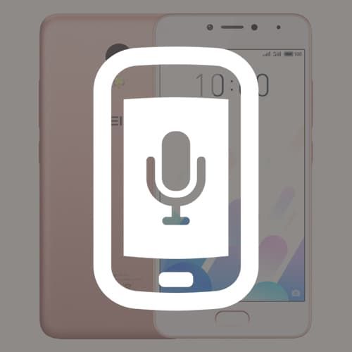 Замена микрофона в Meizu M5c с гарантией